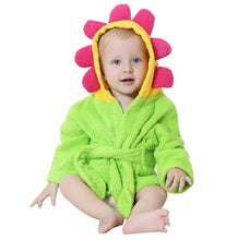 Load image into Gallery viewer, Newborn Child Bathrobe - Black and White - Unisex