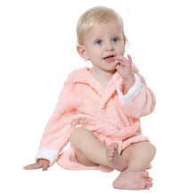 Load image into Gallery viewer, Newborn Child Bathrobe - Black and White - Unisex