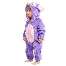 Load image into Gallery viewer, Baby Pajamas - Purple and pink - Girl