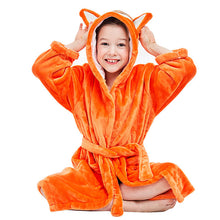 Load image into Gallery viewer, Kids Bathrbe - Orange - Boy