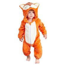 Load image into Gallery viewer, Baby Jumpsuit - Orange and White - Boy