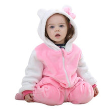 Load image into Gallery viewer, Newborn Jumpsuit - White - Girl