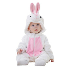 Load image into Gallery viewer, Newborn Jumpsuit - White - Girl