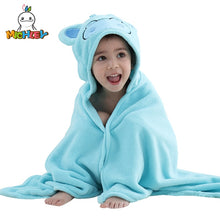 Load image into Gallery viewer, Baby Bathrobe - Blue - Unisex