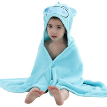 Load image into Gallery viewer, Baby Bathrobe - Blue - Unisex